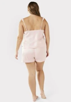 Curve Blush Frill Trim Set - Pyjama - Pink -Kleding Discount Winkel 79b8bfaaa6954b5ba38b9c21be4f6762
