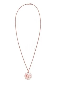 Elli World Map - Ketting - Rose Gold-Coloured -Kleding Discount Winkel 7aadc7376bd44fceaf87ef5b50c47700