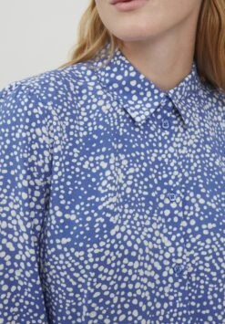 B.young Byjosa Long Shirt 2 - Overhemdblouse - Amparo Blue Mix -Kleding Discount Winkel 7ade209a0b474edea5441036c3796bb4