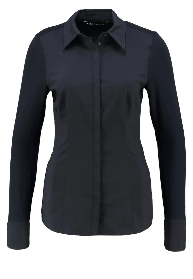 Xani - Overhemdblouse - Navy 5 Xani - Overhemdblouse - Navy - Afbeelding 5