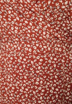 ONLY CARMAKOMA Carlivia V Neck Wrap - Jurk - Henna -Kleding Discount Winkel 7bd6410777df41d3b889007ac2a46e62