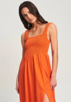 Calli Henri - Jurk - Tangerine -Kleding Discount Winkel 7dfb45d931854b78a756f7e11806994a