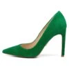 Romy - Hoge Hakken - Green Pumps
