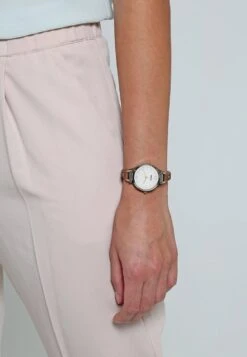 Fossil Georgia - Horloge - Dunkelbraun