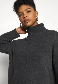 Noisy May Nmian Roll Neck- Trui - Dark Grey Melange -Kleding Discount Winkel 80e64ad2d28d438b8e1c9f2d578d8f58
