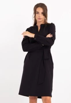 La Travel Chérie - Jerseyjurk - Zwart -Kleding Discount Winkel 8131873e029e46deba5843d22fa1b40b