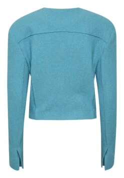 Gestuz Rebagz- Lichte Jas - Malibu Blue Melange -Kleding Discount Winkel 81a5e2e27c44475a87b2b06d98abf89b