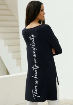 Longsleeve - Marineblau,Weiß -Kleding Discount Winkel 81c39b7105134f39a6187b4a9c8d6a33