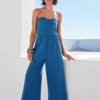 Next Bandeau Culotte Standard - Jumpsuit - Cobalt Blue