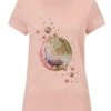 Sienna T-Shirt Print - Hellrosa