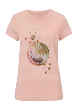 Sienna T-Shirt Print - Hellrosa