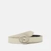 Calvin Klein Jeans Round Classic Belt - Riem - Classic Beige