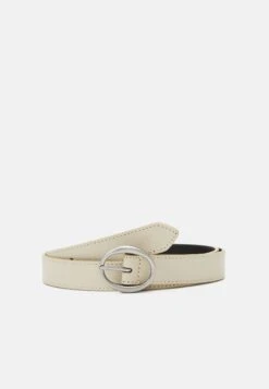 Calvin Klein Jeans Round Classic Belt - Riem - Classic Beige