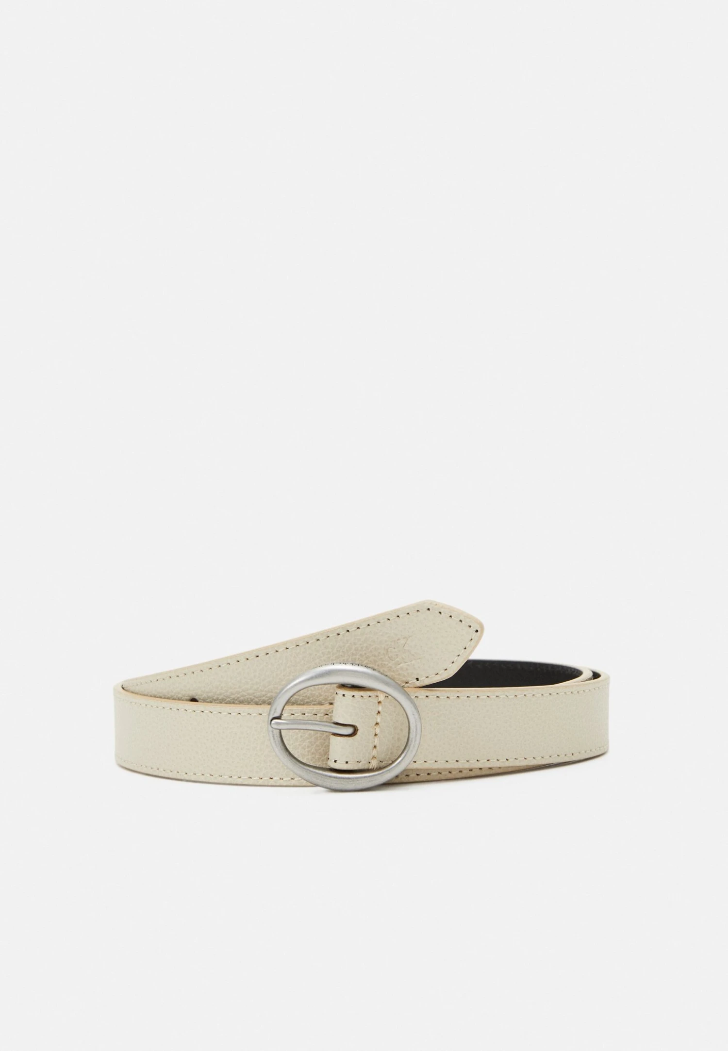 Calvin Klein Jeans Round Classic Belt - Riem - Classic Beige 1 Calvin Klein Jeans Round Classic Belt - Riem - Classic Beige