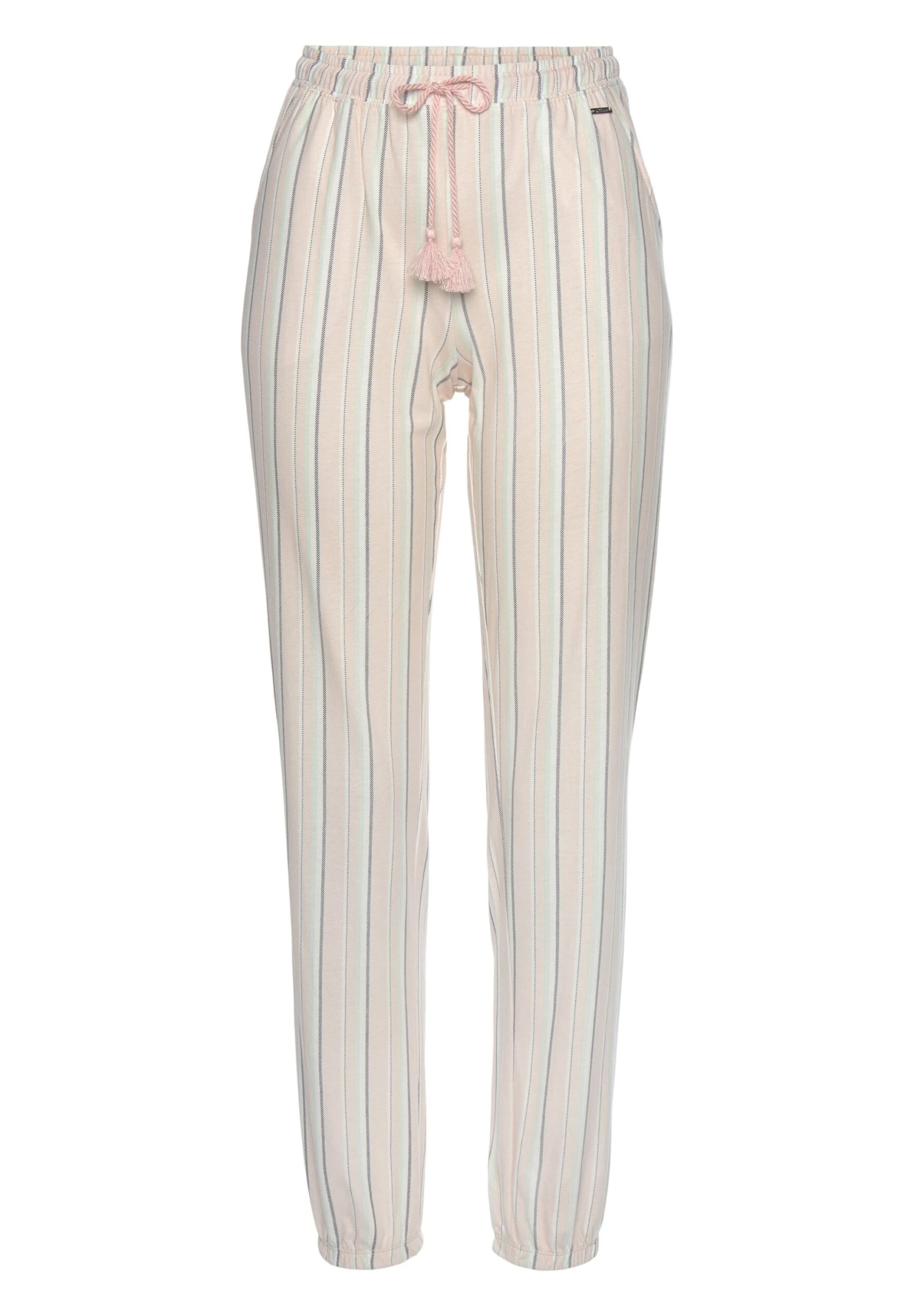 S.Oliver Pyjamabroek - Apricot Gestreift 4 S.Oliver Pyjamabroek - Apricot Gestreift - Afbeelding 4