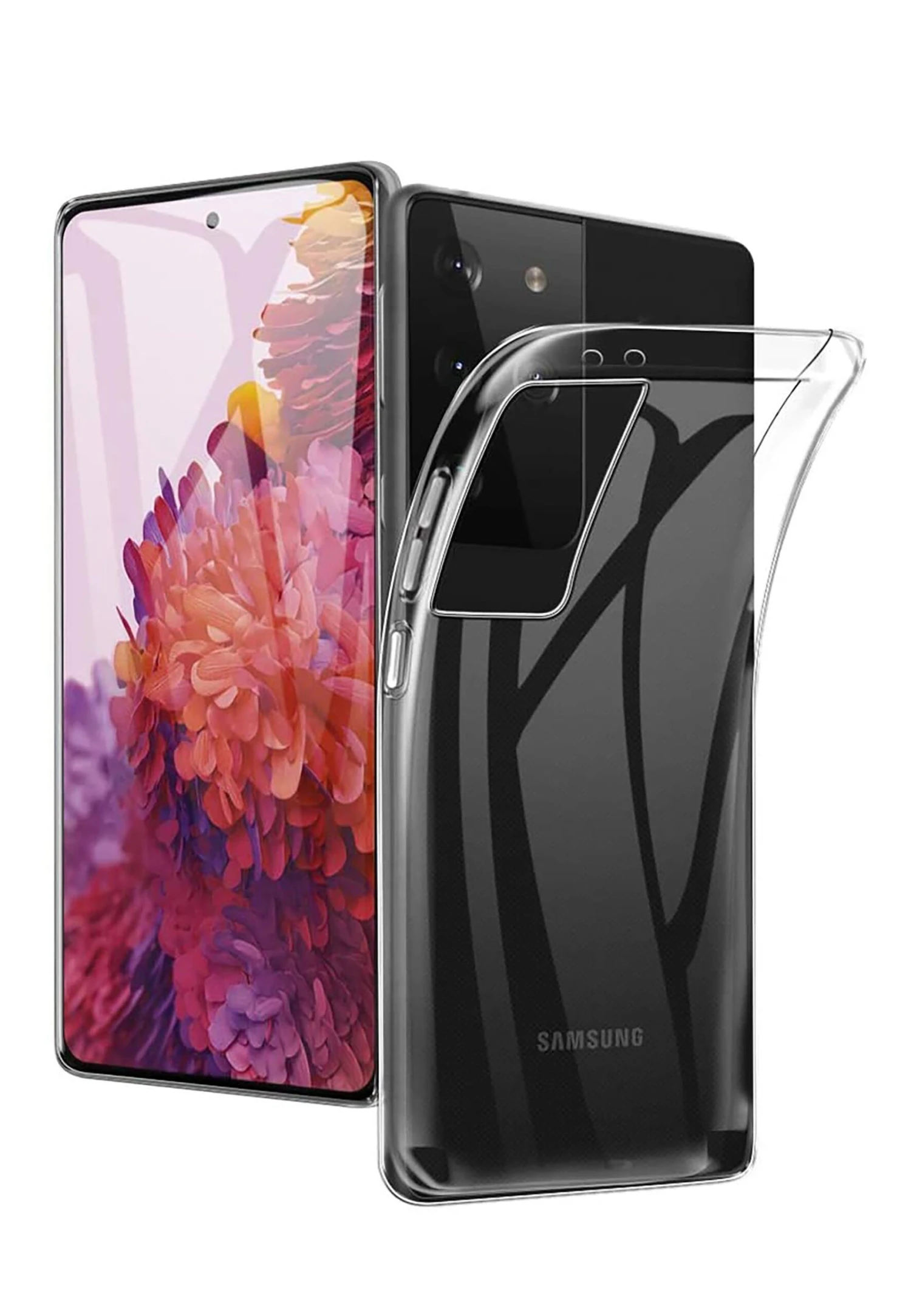 Crystal Clear Case For Samsung S21 - Telefoonhoesje - Transparent 3 Crystal Clear Case For Samsung S21 - Telefoonhoesje - Transparent - Afbeelding 3