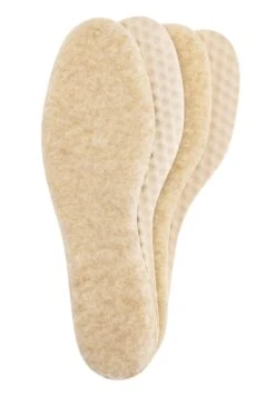 Bama Schuhsohle Wärmende Wollsohle 2Er Pack - Steun- En Inlegzolen - Beige