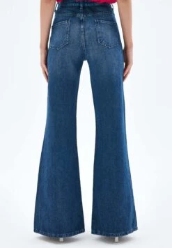 Bell Bottoms - Flared Jeans - Navy Blue -Kleding Discount Winkel 8875ecda6d094d049f5b805f98caa99f