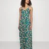 Jdysylvie Tropical Dress - Maxi-Jurk - Blue/Multi-Coloured