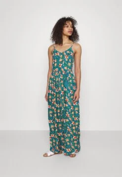 Jdysylvie Tropical Dress - Maxi-Jurk - Blue/Multi-Coloured