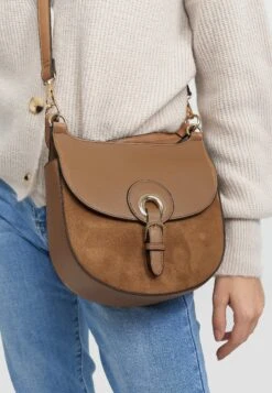 Handtas - Nougat -Kleding Discount Winkel 8966010b9d3e4a53856c49aaf1290527