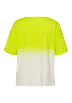 1/2 Ärmel Exotic Adventure - T-Shirt Print - Ecru Limette -Kleding Discount Winkel 899063d01de44ed6ad807420bef6af17