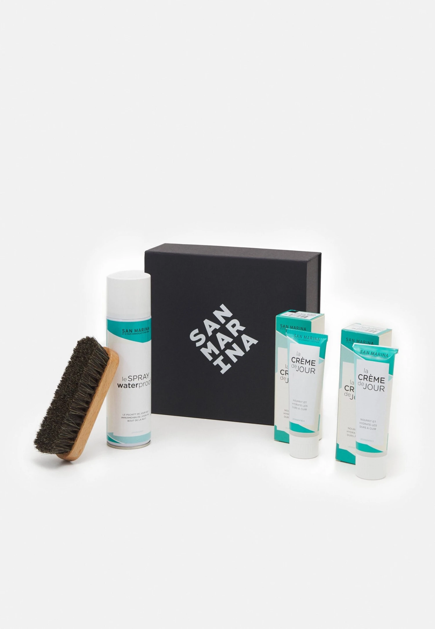 San Marina Shoe Care Box Set - Verzorgingsproducten - Noir/Incolore 3 San Marina Shoe Care Box Set - Verzorgingsproducten - Noir/Incolore - Afbeelding 3