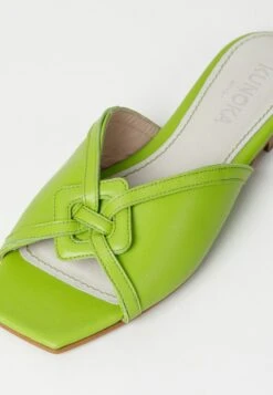 SandrineGrashopper - Muiltjes - Green -Kleding Discount Winkel 89a3c6c2fdbe42c6aa0dfa7fe26d0910