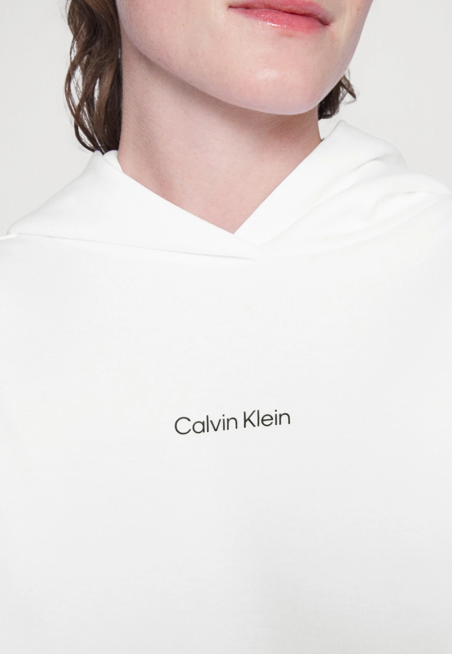 Calvin Klein Micro Logo Ess - Hoodie - Bright White 7 Calvin Klein Micro Logo Ess - Hoodie - Bright White - Afbeelding 7
