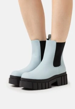 ONLY Shoes Onlbaiza ChunkyBoot - Enkellaarsjes Met Plateauzool - Blue