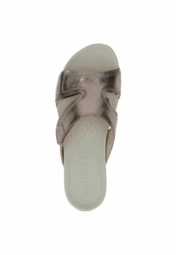 Caprice Muiltjes - Taupe Metallic -Kleding Discount Winkel 8a91164df3764df79ec5ebc29f943504