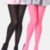 Weiblich - Panty - Black Neonpink
