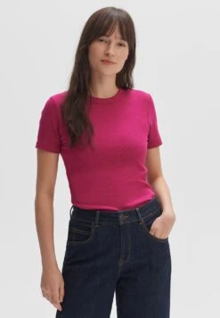 OPUS Samuna - T-Shirt Basic - Bright Berry