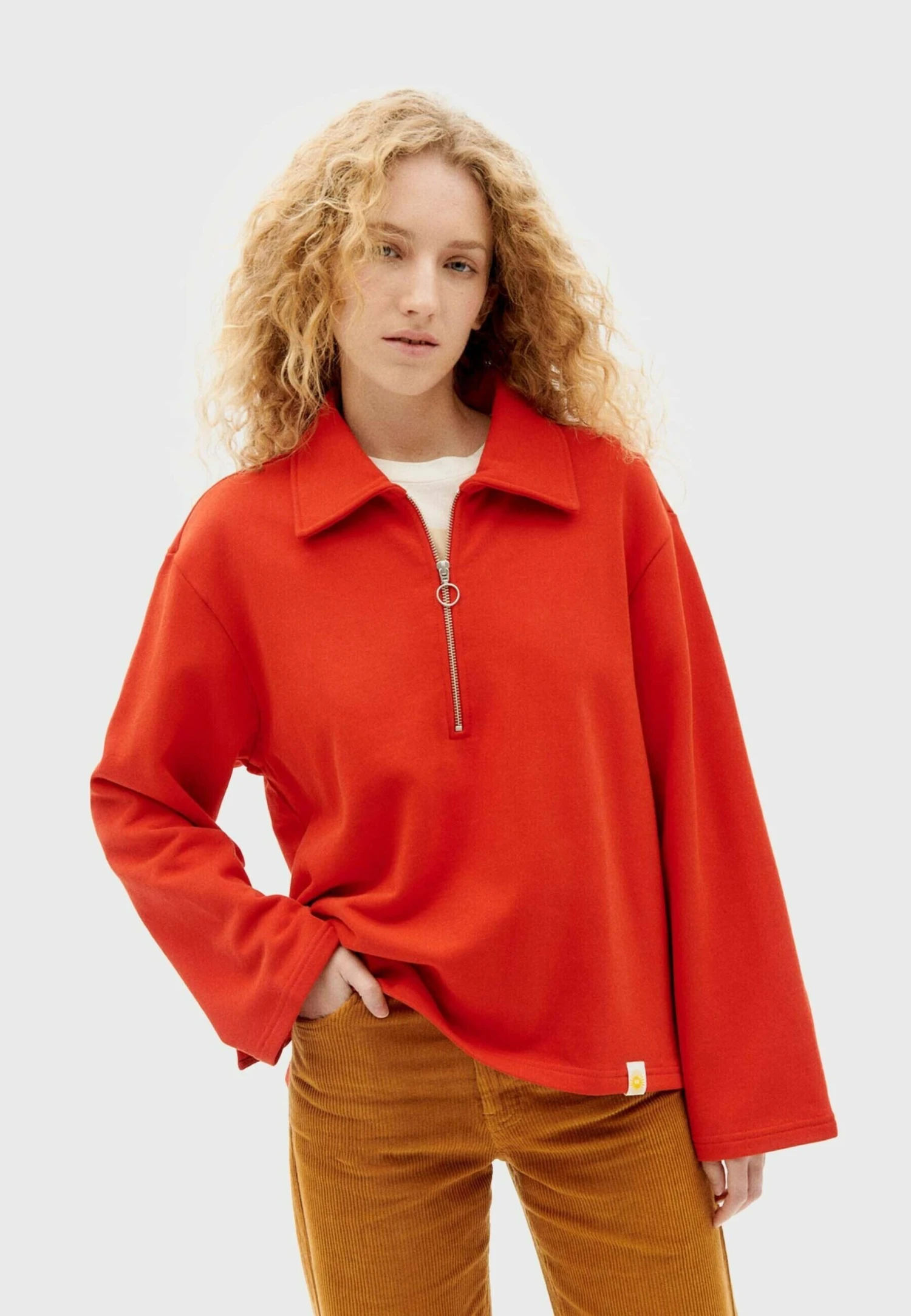 Thinking Mu Chelsea - Poloshirt - Red 1 Thinking Mu Chelsea - Poloshirt - Red