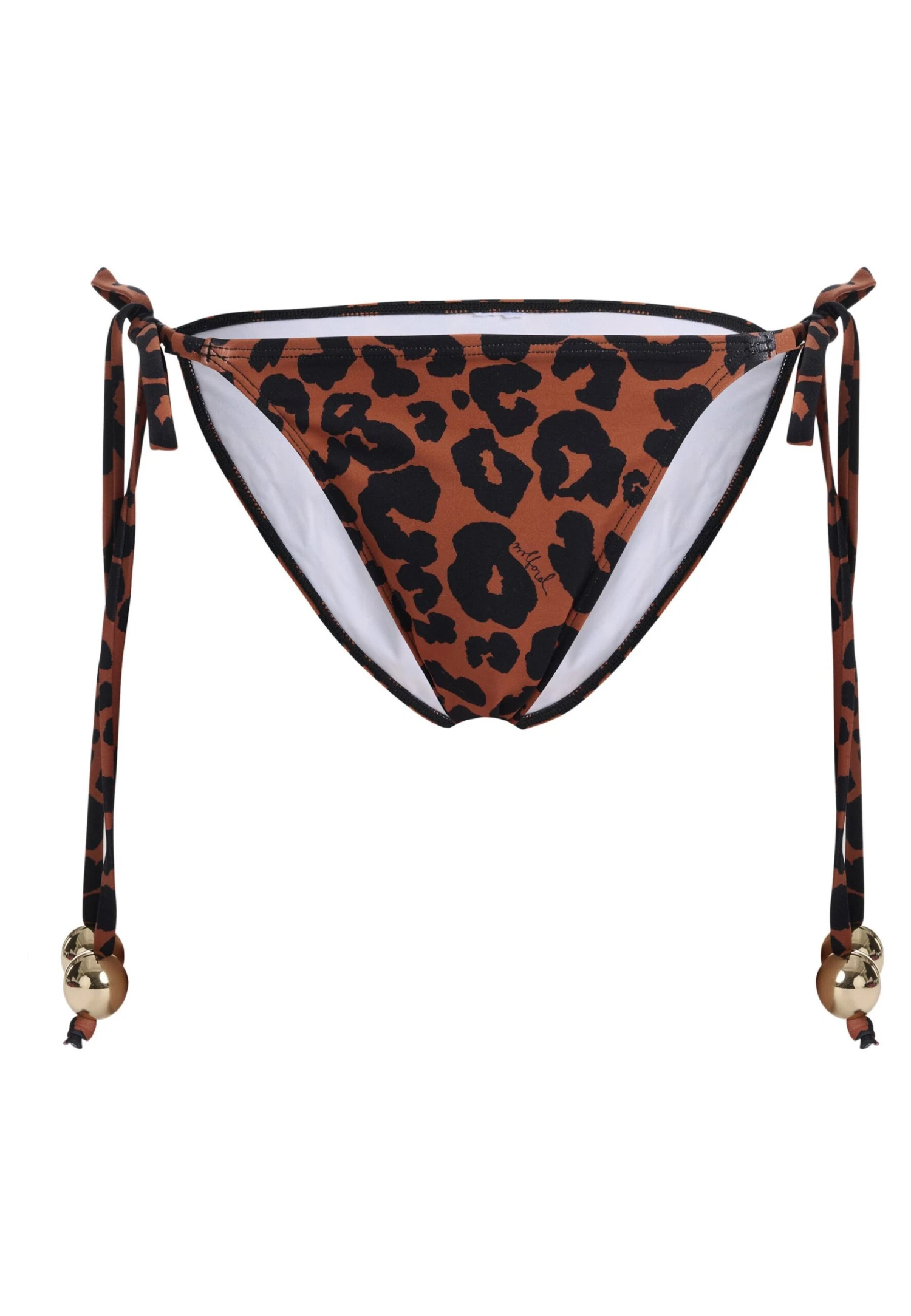 Wolford Essentials & Goldbubbles- Zwemslips - Bronze Print 5 Wolford Essentials & Goldbubbles- Zwemslips - Bronze Print - Afbeelding 5