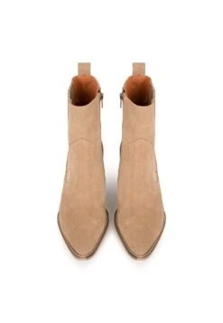 Western - Korte Laarzen - Dark Beige -Kleding Discount Winkel 945b7e447310443c90c0b66ef73bb07d