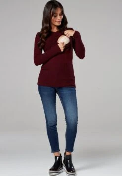 Happy Mama Trui - Crimson -Kleding Discount Winkel 953d51cad0524dd48fc05ad9b427569b