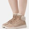 Candice Cooper Vela Mid- Sneakers Hoog - Gold