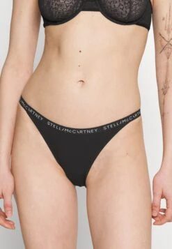 String Bikini - Slip - Black