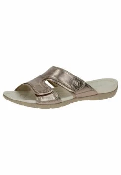 Caprice Muiltjes - Taupe Metallic -Kleding Discount Winkel 9b1df71a4bc04ddb9ccd2fab22d215a5