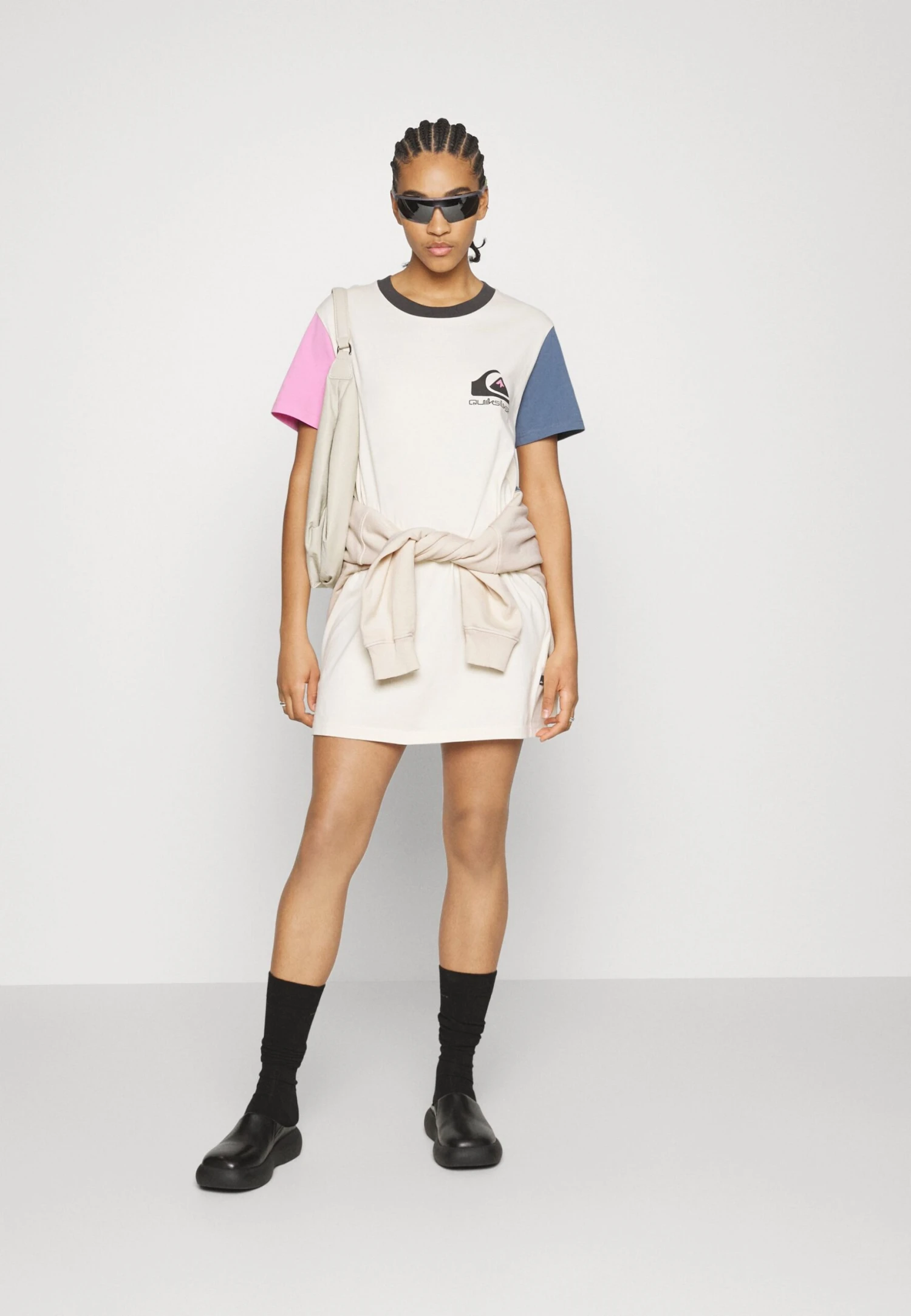 Quiksilver Tee Dress - Jerseyjurk - White 2 Quiksilver Tee Dress - Jerseyjurk - White - Afbeelding 2