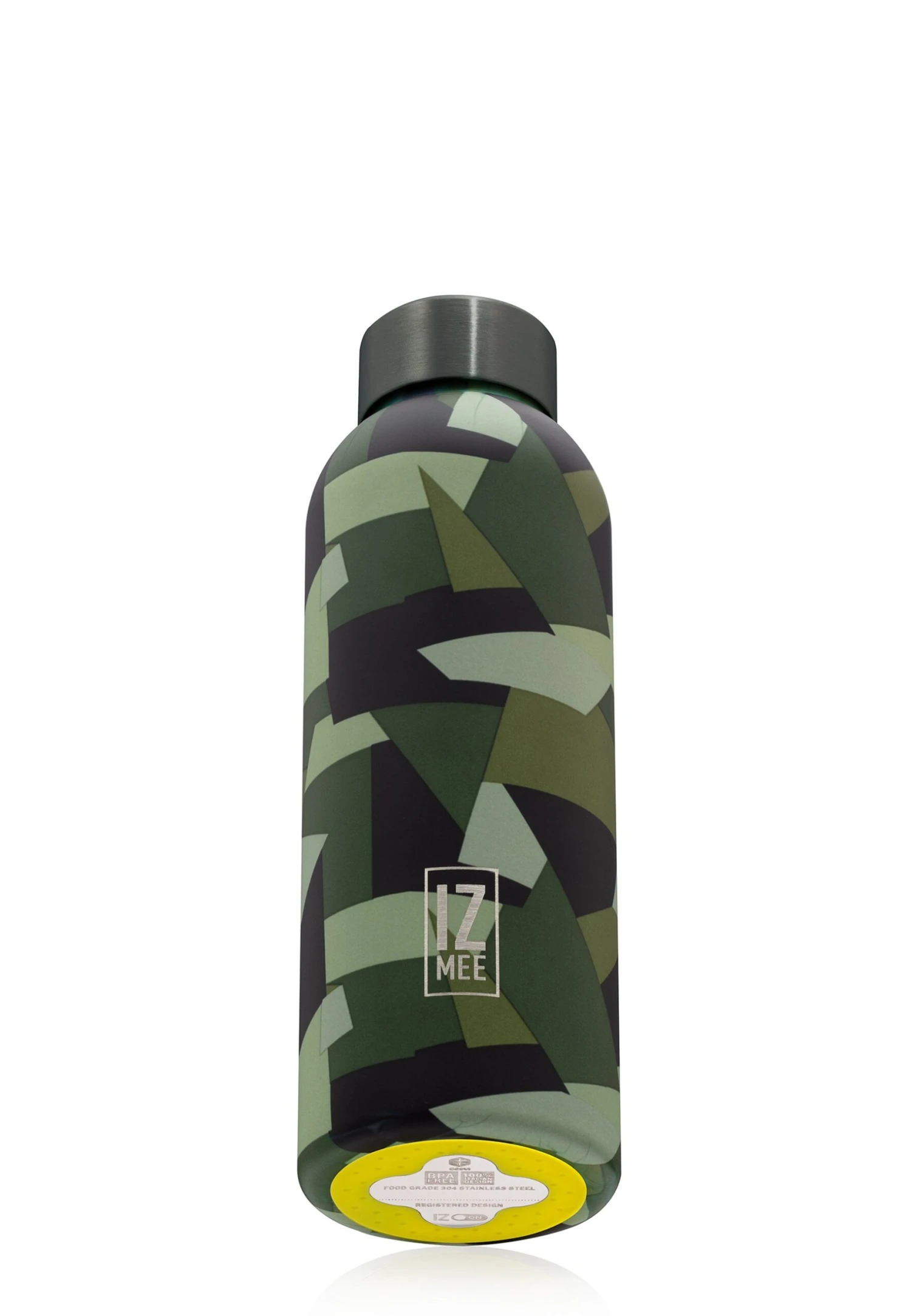 Izmee - Thermal Bottle 510 Ml - Bidon - GraphicJungle Army 2 Izmee - Thermal Bottle 510 Ml - Bidon - GraphicJungle Army - Afbeelding 2