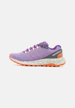 Merrell Fly Strike - Trail Hardloopschoenen - Lilac/Orange/Grey