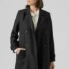 Vero Moda Celeste Ss23 - Trenchcoat - Black