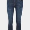 Edc By Esprit Capri - Jeansshort - Blue Dark Wash