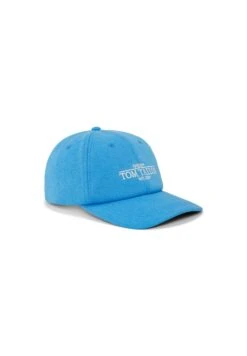 TOM TAILOR Denim Accessoire Mit Logo Stickerei - Pet - Rainy Sky Blue