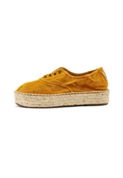 NATURAL WORLD Ingles Yute - Espadrilles - Cuero