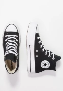 Converse Chuck Taylor All Star Lift - Sneakers Hoog - Black/White -Kleding Discount Winkel a525d06f1596434bbdc794f0b2898586