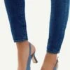 Caprice Klassieke Pumps - Blue Suede