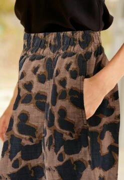 Next Blend Wide Leg Standard - Broek - Animal Print -Kleding Discount Winkel a9cb064a63e14ab9be43a1857ac0ae01